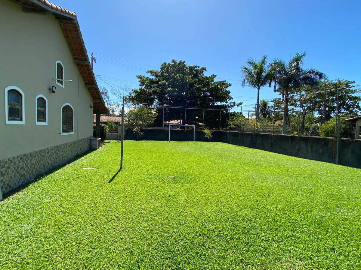 Casa Bem Espacosa Com Piscina, Campo De Futebol E Area Gourmet A Um Quarteirao Da Lagoa De Praia Seca อรารูอามา ภายนอก รูปภาพ
